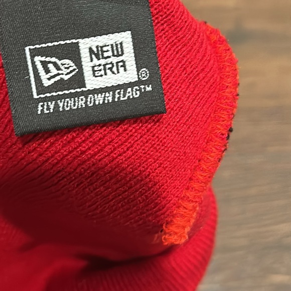 New Era Chicago Bulls Pom Beanie with Pins / Button up Chilbulhc team Unisex - Picture 5 of 7